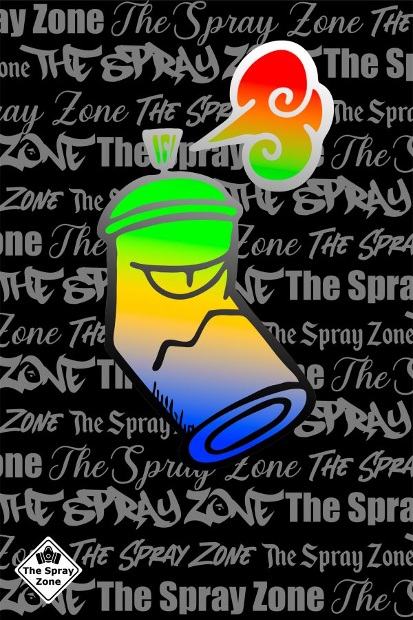 Dibujo lata The Spray Zone